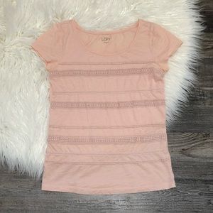 Ann Taylor Loft Short Sleeve Top Size XS